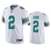 Men's Miami Dolphins #2 Bradley Chubb White Color Rush Limited Stitched Football Jersey  - Custom Name