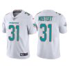 Men's Miami Dolphins #31 Raheem Mostert White Vapor Untouchable Limited Stitched Football Jersey - Custom Name