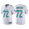 Men's Miami Dolphins #72 Terron Armstead White Vapor Untouchable Limited Stitched Football Jersey  - Custom Name