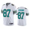 Men's Miami Dolphins #87 Erik Ezukanma White Color Rush Limited Stitched Football Jersey - Custom Name