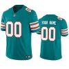 Men's Miami Dolphins Active Player Custom Aqua 2023 F.U.S.E Vapor Untouchable Limited Stitched Football Jersey  - Custom Name
