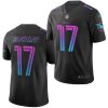 Men's Miami Dolphins Active Player Custom Black 2021 Draft City Edition Stitched Football Jersey - Custom Name