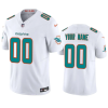 Men's Miami Dolphins Active Player Custom White 2023 F.U.S.E Vapor Limited Stitched Football Jersey - Custom Name