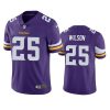 Men's Minnesota Vikings #25 Albert Wilson Purple Vapor Untouchable Stitched Jersey  - Custom Name