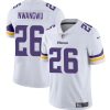 Men's Minnesota Vikings #26 Kene Nwangwu White Vapor Untouchable Limited Stitched Jersey  - Custom Name