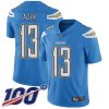 Nike Chargers #13 Keenan Allen Electric Blue Alternate Men's Stitched NFL 100th Season Vapor Limited Jersey - Custom Name