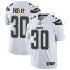 Nike Chargers #30 Austin Ekeler White Men's Stitched NFL Vapor Untouchable Limited Jersey - Custom Name