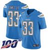 Nike Chargers #33 Derwin James Jr Electric Blue Alternate Men's Stitched NFL 100th Season Vapor Limited Jersey - Custom Name
