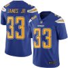 Nike Chargers #33 Derwin James Jr Electric Blue Men's Stitched NFL Limited Rush Jersey - Custom Name