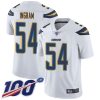 Nike Chargers #54 Melvin Ingram White Men's Stitched NFL 100th Season Vapor Limited Jersey - Custom Name