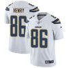 Nike Chargers #86 Hunter Henry White Men's Stitched NFL Vapor Untouchable Limited Jersey - Custom Name