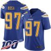 Nike Chargers #97 Joey Bosa Electric Blue Men's Stitched NFL Limited Rush 100th Season Jersey - Custom Name