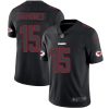 Nike Chiefs #15 Patrick Mahomes Black Men's Stitched NFL Limited Rush Impact Jersey  - Custom Name