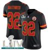Nike Chiefs #32 Tyrann Mathieu Black Super Bowl LIV 2020 Men's Stitched NFL Limited Rush Jersey  - Custom Name