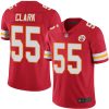 Nike Chiefs #55 Frank Clark Red Team Color Men's Stitched NFL Vapor Untouchable Limited Jersey  - Custom Name