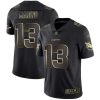 Nike Dolphins #13 Dan Marino Black Gold Men's Stitched NFL Vapor Untouchable Limited Jersey - Custom Name