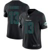 Nike Dolphins #13 Dan Marino Black Men's Stitched NFL Limited Rush Impact Jersey  - Custom Name