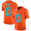 Nike Dolphins #13 Dan Marino Orange Men's Stitched NFL Limited Inverted Legend Jersey  - Custom Name