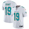 Nike Dolphins #19 Jakeem Grant White Men's Stitched NFL Vapor Untouchable Limited Jersey  - Custom Name
