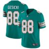 Nike Dolphins #88 Mike Gesicki Aqua Green Alternate Men's Stitched NFL Vapor Untouchable Limited Jersey - Custom Name
