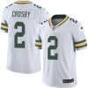 Nike Packers #2 Mason Crosby White Men's Stitched NFL Vapor Untouchable Limited Jersey - Custom Name