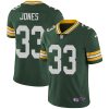 Nike Packers #33 Aaron Jones Green Team Color Men's Stitched NFL Vapor Untouchable Limited Jersey - Custom Name