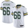 Nike Packers #66 Ray Nitschke White Men's Stitched NFL Vapor Untouchable Limited Jersey - Custom Name