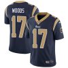 Nike Rams #17 Robert Woods Navy Blue Team Color Men's Stitched NFL Vapor Untouchable Limited Jersey - Custom Name