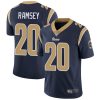 Nike Rams #20 Jalen Ramsey Navy Blue Team Color Men's Stitched NFL Vapor Untouchable Limited Jersey - Custom Name