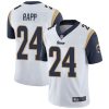 Nike Rams #24 Taylor Rapp White Men's Stitched NFL Vapor Untouchable Limited Jersey - Custom Name