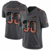 Nike Rams #30 Todd Gurley II 2018 Salute To Service Retro USA Flag Limited NFL Jersey - Custom Name