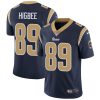 Nike Rams #89 Tyler Higbee Navy Blue Team Color Men's Stitched NFL Vapor Untouchable Limited Jersey - Custom Name