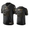 Jets #57 C.J. Mosley Men's Stitched NFL Vapor Untouchable Limited Black Golden Jersey - Custom Name