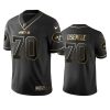 Jets #70 Kelechi Osemele Men's Stitched NFL Vapor Untouchable Limited Black Golden Jersey - Custom Name