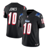 Men's New England Patriots #10 Mac Jones Black 2023 F.U.S.E. Throwback Limited Stitched Football Jersey - Custom Name