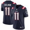 Men's New England Patriots #11 Julian Edelman Navy 2020 Vapor Untouchable Limited Stitched NFL Jerseyouchable Limited Stitched NFL Jersey - Custom Name