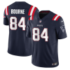 Men's New England Patriots #84 Kendrick Bourne Navy 2023 F.U.S.E. Vapor Limited Stitched Football Jersey - Custom Name