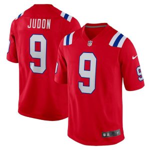Men's New England Patriots #9 Matt Judon Red Vapor Untouchable Limited Stitched Jersey - Custom Name