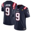 Men's New England Patriots #9 Matthew Judon Navy 2023 F.U.S.E. With John Madden Patch Vapor Limited Stitched Football Jersey - Custom Name
