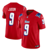Men's New England Patriots #9 Matthew Judon Red 2023 F.U.S.E. Throwback Limited Stitched Football Jersey - Custom Name