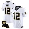 Men's New Orleans Saints #12 Chris Olave White 2023 F.U.S.E. 1987 Legacy Vapor Stitched Jersey - Custom Name