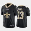 Men's New Orleans Saints #13 Michael Thomas Black 2020 Team Big Logo Limited Stitched Jersey - Custom Name