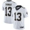 Men's New Orleans Saints #13 Michael Thomas White Vapor Untouchable Limited Stitched NFL Jersey - Custom Name