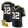Men's New Orleans Saints #32 Tyrann Mathieu Black 2023 F.U.S.E. 1987 Legacy Vapor Stitched Jersey - Custom Name