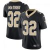 Men's New Orleans Saints #32 Tyrann Mathieu Black Vapor Limited Stitched Jersey - Custom Name