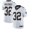 Men's New Orleans Saints #32 Tyrann Mathieu White Vapor Limited Stitched Jersey - Custom Name