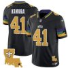 Men's New Orleans Saints #41 Alvin Kamara Black 2024 F.U.S.E. Vapor Limited Stitched Jersey - Custom Name