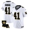 Men's New Orleans Saints #41 Alvin Kamara White 2023 F.U.S.E. 1987 Legacy Vapor Stitched Jersey - Custom Name