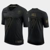 Men's New Orleans Saints #7 Taysom Hill Black NFL 2020 Salute To Service Limited Stitched Jersey - Custom Name