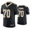 Men's New Orleans Saints #70 Trevor Penning Black Vapor Limited Stitched Jersey - Custom Name